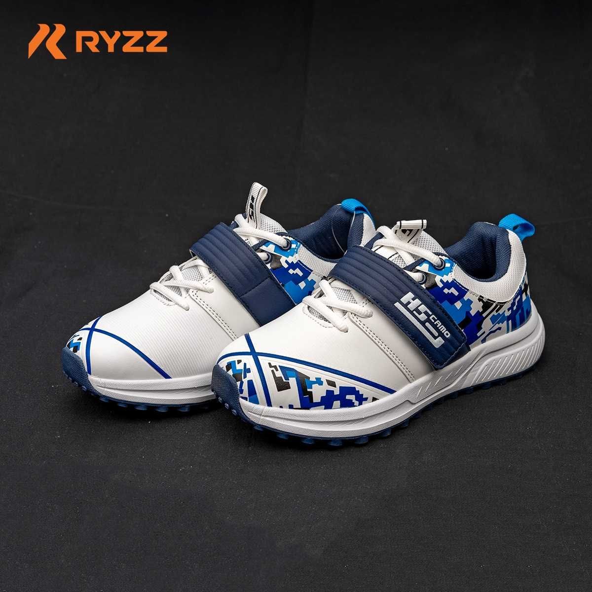 HS Camo White Blue