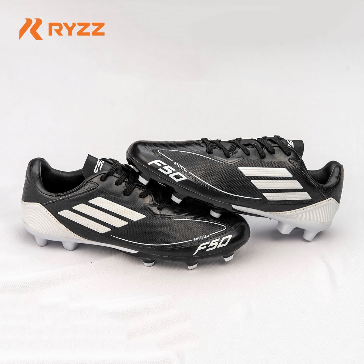 Premium Soccer Boot White & Black