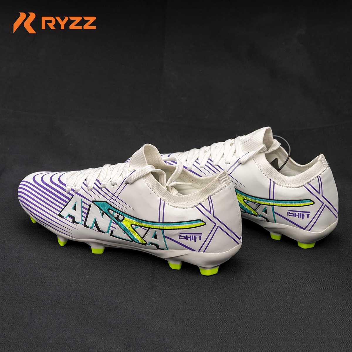 Shift Pro Soccer Boot White & Purple