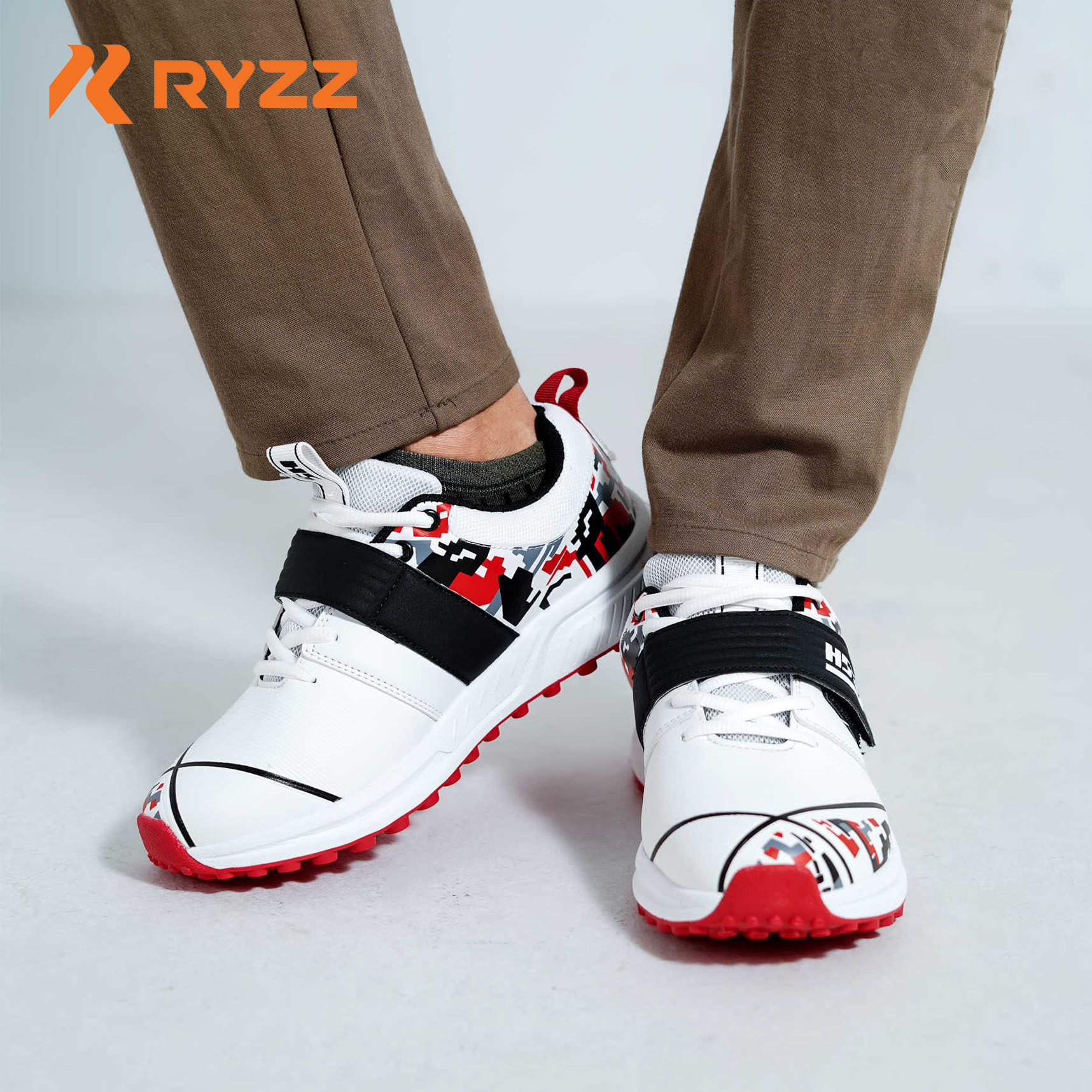 HS Camo White Red