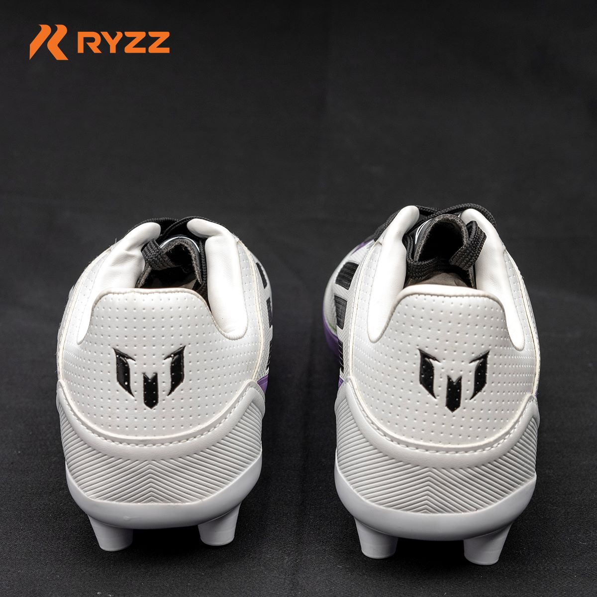 Premium Soccer Boot White & Purple
