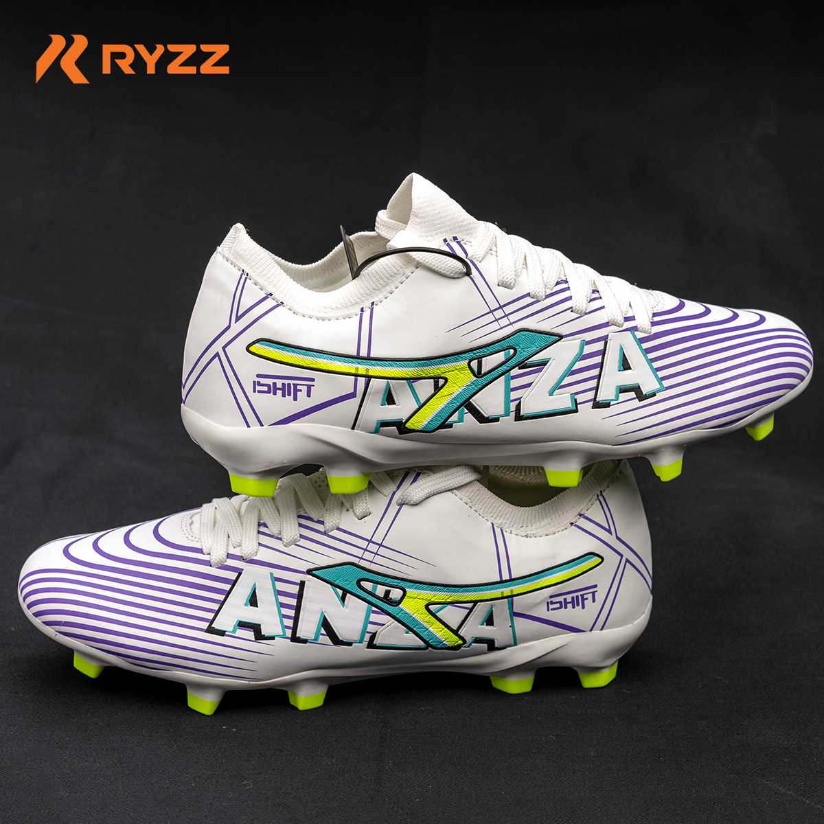 Shift Pro Soccer Boot White & Purple