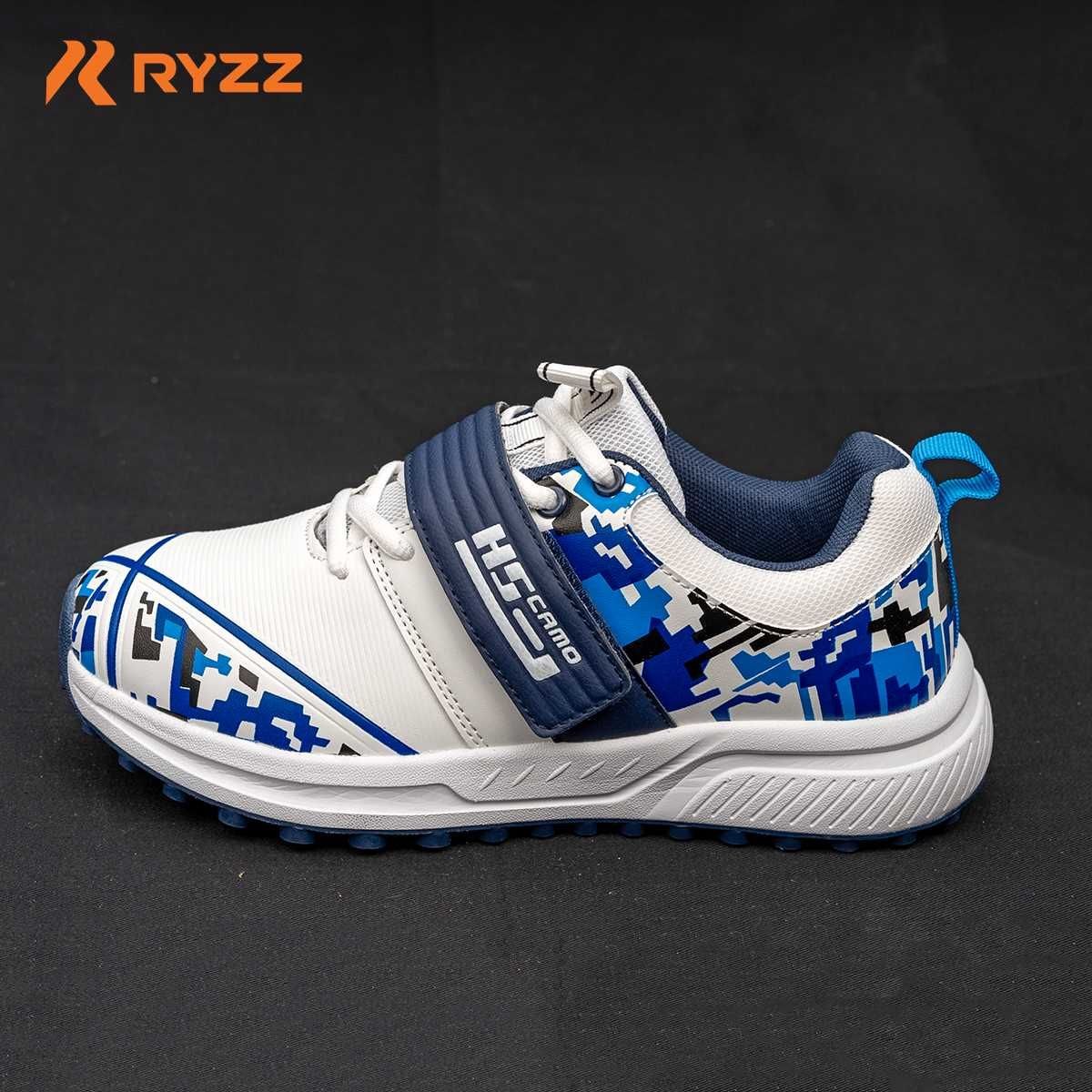 HS Camo White Blue